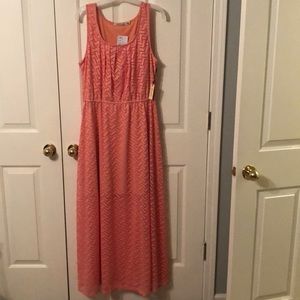 XL Eyelet Maxi Dress